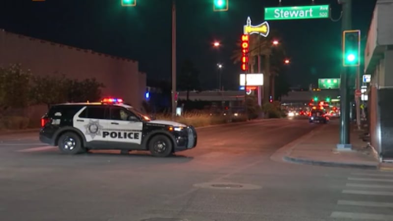 Las Vegas police say man shot, killed during altercation near downtown