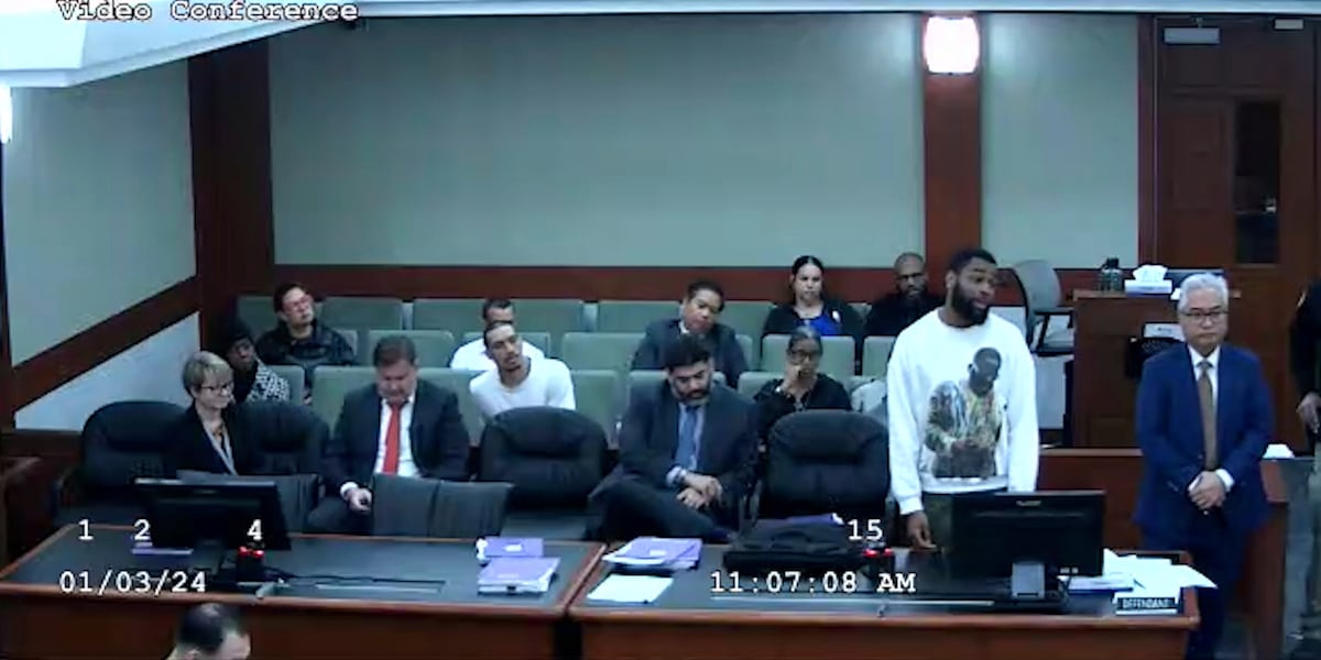 Man accused of leaping on Las Vegas judge refuses to appear in court Man accused of leaping on Las Vegas judge refuses to appear in court