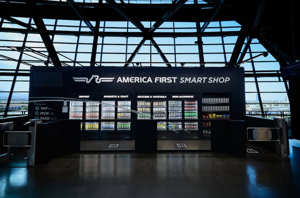Zippin checkout-free store at Allegiant Stadium