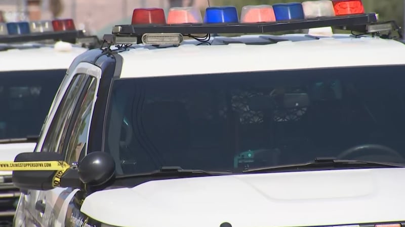 A vehicle with the Las Vegas Metropolitan Police Department is seen in this FOX5 file photo.