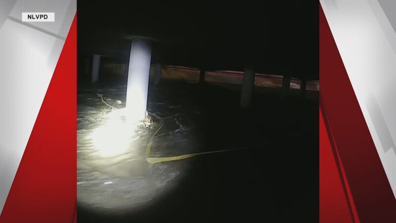 Firefighters discuss lifesaving swift water rescue of woman in North Las Vegas flood wash