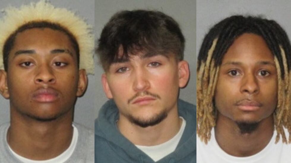 Deputies arrested four in LSU student Madison Brooks case: from left, Kaivon Deondre...
