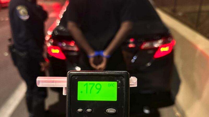 CCSD police say suspected impaired driver was 2x over legal limit