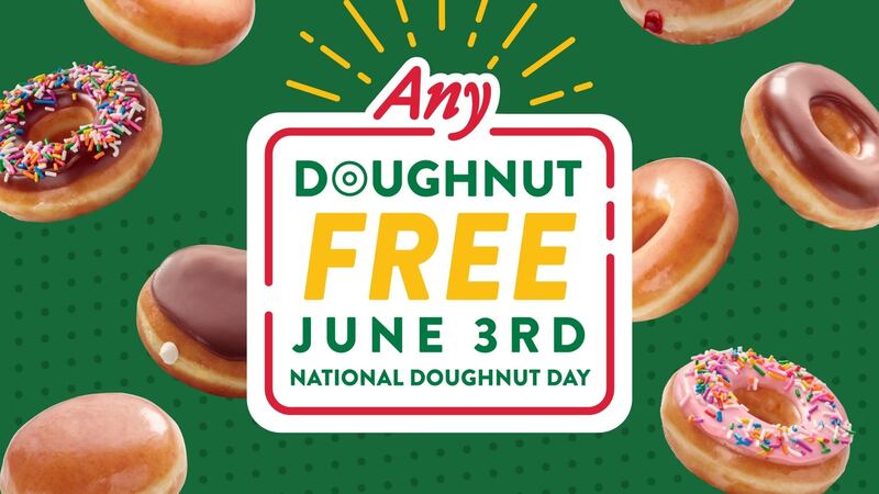 Krispy Kreme National Doughnut day