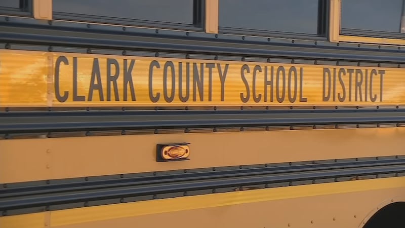 Clark County School District bus.