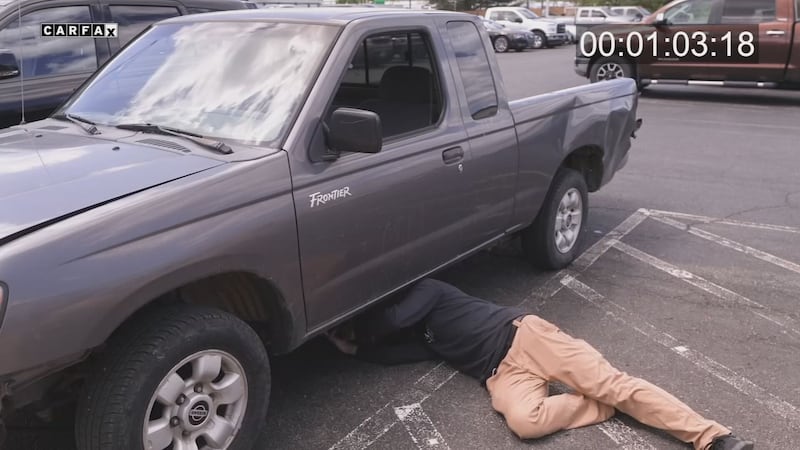 It takes only about a minute for a thief to steal a catalytic converter.