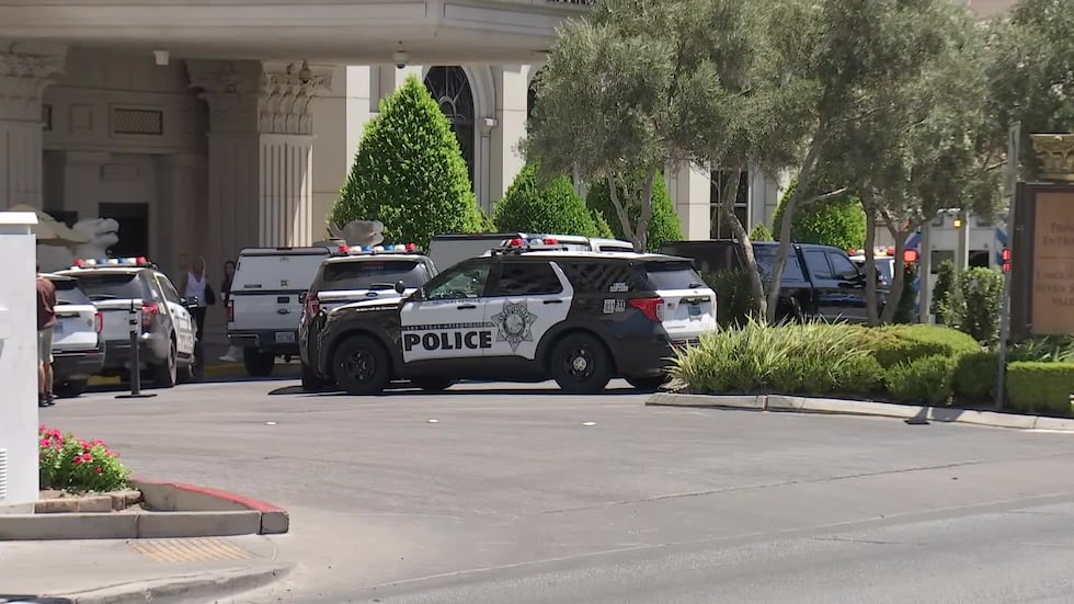 Police respond to Caesars Palace