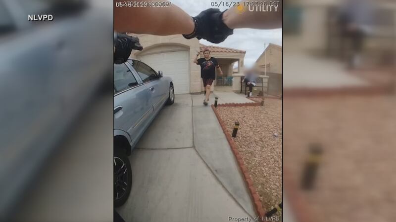 NLVPD officers shot and killed a knife-wielding suspect