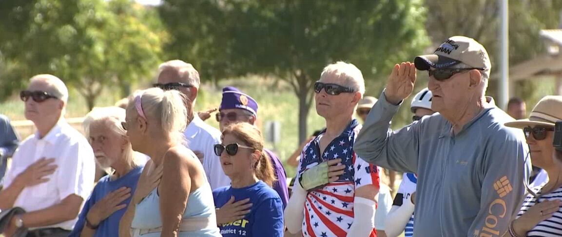 Veterans honor fallen soldiers in the Las Vegas Valley next to 400 flags - Vimarsana News