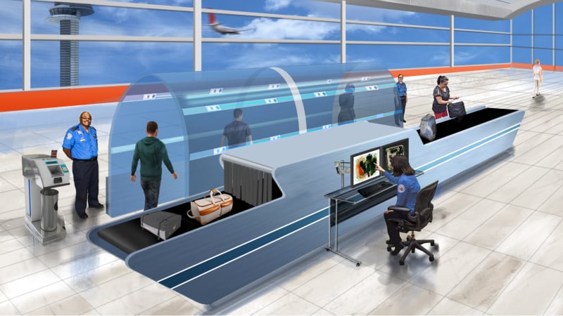 TSA and DHS S&T to Prototype Self-Service Screening System at Harry Reid International Airport