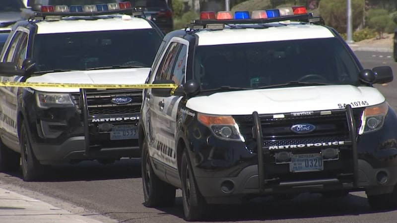 A vehicle with the Las Vegas Metropolitan Police Department is seen in this FOX5 file photo.