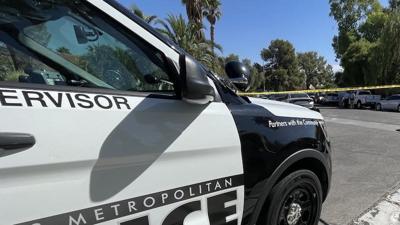 A vehicle with the Las Vegas Metropolitan Police Department is seen in this FOX5 file photo.