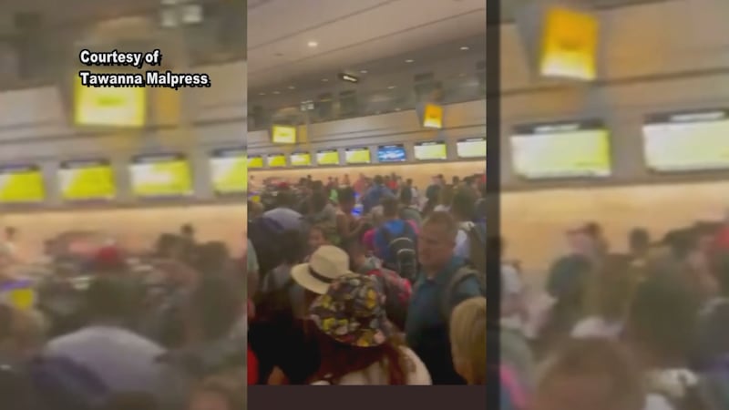 Harry Reid airport incident